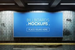 Subway Billboards Mockups Vol.3 Product Image 9
