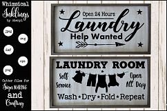 Self Service Laundry Room SVG Set Product Image 1