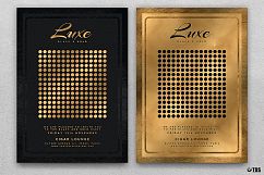 10 Minimal Black and Gold Flyers Bundle Product Image 3