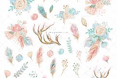 Boho Clipart Product Image 2