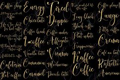 Coffee Word Art Clipart Product Image 2