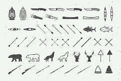 Camping Outdoor Logo Creation Kit Product Image 5