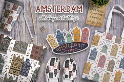 Amsterdam buildings set Product Image 1