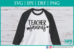 Teacher Saurus, Teacher, Teacher svg, SVG files Product Image 1