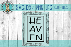 Heaven - sign - SVG Cut File Product Image 1