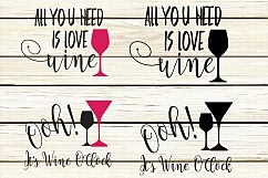 Wine Quotes svg cutting files | quotes svg cutting Product Image 3