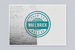 Wall brick Mock Up Product Image 4