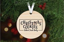 Christmas SVG Cut File - Christmas Cookies SVG DXF PNG EPS Product Image 6