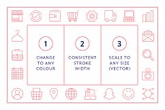 Line Icons - E-Commerce Product Image 3