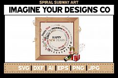 Spiral Subway Printable SVG Clipart Bundle Product Image 7