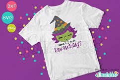 Cute Witch Face SVG Product Image 2