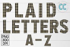 Plaid Alphabet Product Image 1
