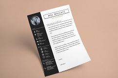 Elegant Minimalistic Resume Template With MS Word Product Image 6