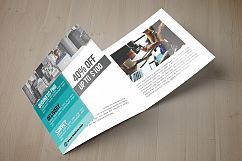 Business Industry Square Trifold Brochure Product Image 2