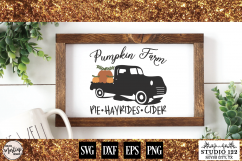 Pumpkin Farm Vintage Halloween File Product Image 1