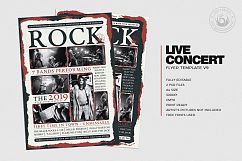 Live Concert Flyer Template V9 Product Image 2