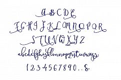 Cross Stitch Alphabet Pattern (Alph48) Product Image 2