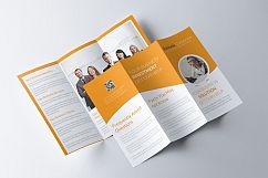 Business Team Trifold Brochure Template Product Image 4