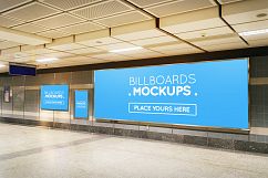 +25 Billboards in Mall Mockups Product Image 7