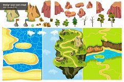 Game Level Map Concept Set II Product Image 6
