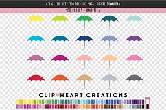 Umbrella Clip Art - 100 Clip Art Graphics Product Image 1