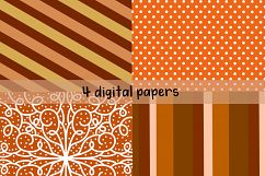 fall clipart, thanksgiving clipart, leaf clipart, fall clip Product Image 2