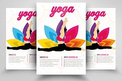 10 Yoga Flyer Template Bundle Product Image 8