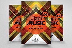 Abstract Music Night Flyer Product Image 1