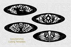 Deer Cuff Bracelets Bundle Templates cuttings svg dxf models Product Image 2