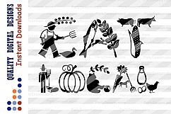 Farm sign svg Eat Local svg Farmers market svg Product Image 2