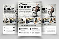 10 Barber Shop Psd Flyer Templates Bundle Product Image 9