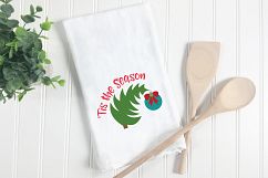 'Tis the Season - Christmas SVG Cut File - DXF PNG EPS JPG Product Image 2