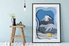 Paper Cut Landscapes. Product Image 7