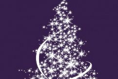 Glowing Christmas Trees Clipart Product Image 8