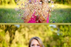 20 Blowing glitter Photoshop Overlays, PNG with transparent background, easy to use, drag and drop, photoshop overlay, glitter, gold glitter Product Image 4
