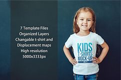 Kids T-Shirt Mock-Up Vol 3 Product Image 2