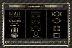 Fullmoon party art deco design. Product Image 2
