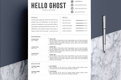 Modern Resume Template 4 Pages Design Product Image 2