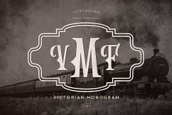 Victorian Monogram Font Product Image 1
