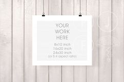 Kids frame mockup 8x10 bundle | nursery frames Product Image 9