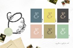 Efelious - floral monogram set Product Image 4