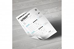 A4 Training Evaluation Form Product Image 2