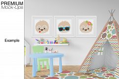 Kids Teepee, Pouf, Wall &amp; Frames Set Product Image 21