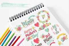 Mother&#039;s day graphics and illustrations Product Image 3