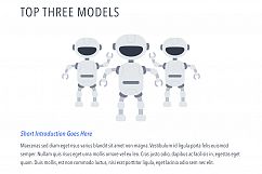 Robot Showcase PowerPoint Template Product Image 12