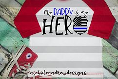 Back the blue - Police SVG bundle for Crafters Product Image 2