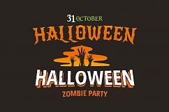 Halloween Typography Set Product Image 2