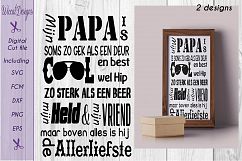 Fathers day svg, word art svg, cool dad svg, Product Image 4