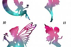 Galaxy Fairies Clipart Product Image 6