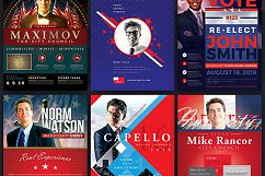 Ultimate Political Flyer Bundle Photoshop Templates Product Image 3